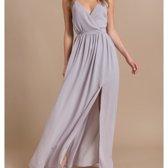 TOBI Zeze Dusty Lavender Maxi Dress - Picture 5 of 6